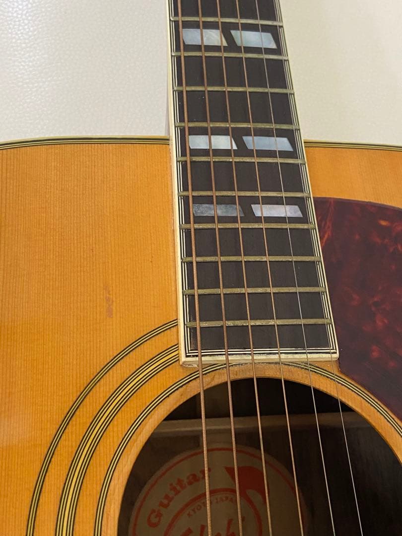 最終値下げ　chaki W-6 ビンテージギター　ハードケース付き