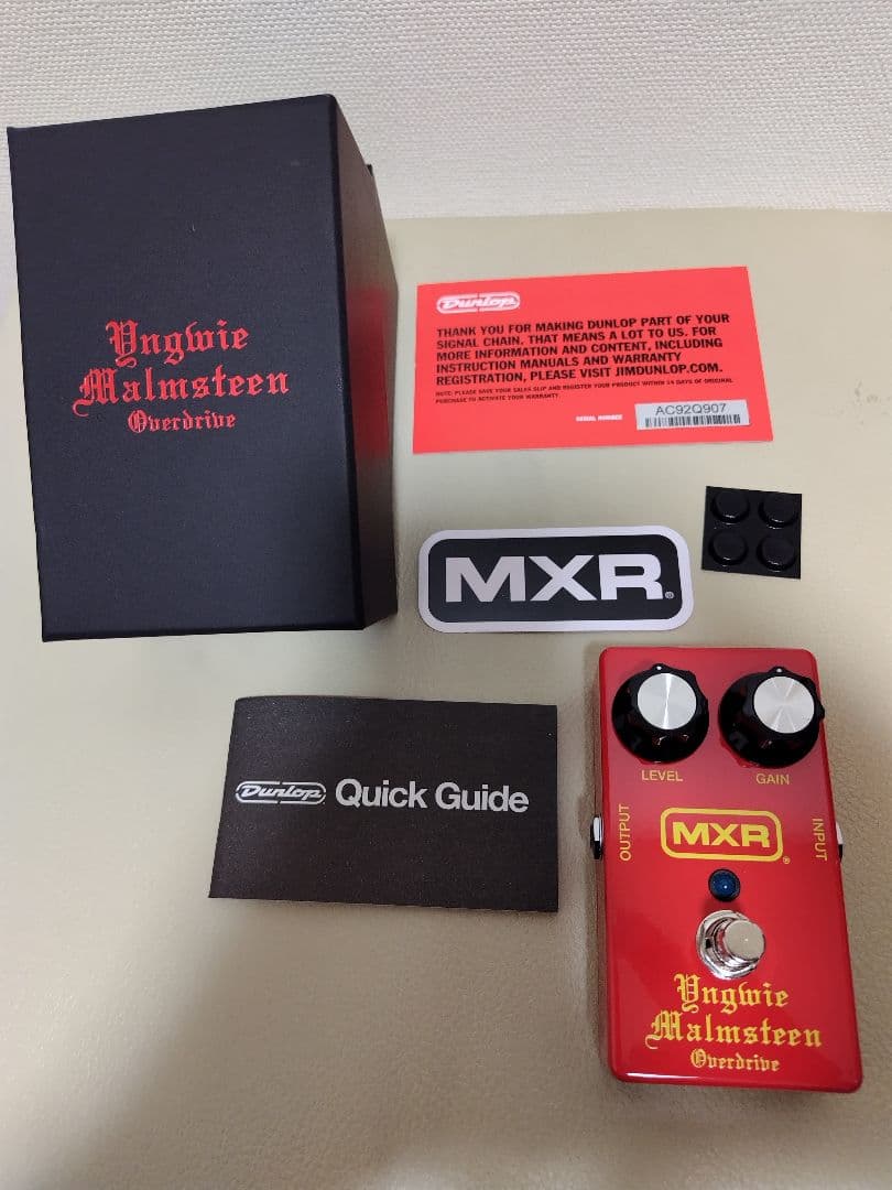 MXR YJM308 Yngwie OVERDRIVE イングヴェイ