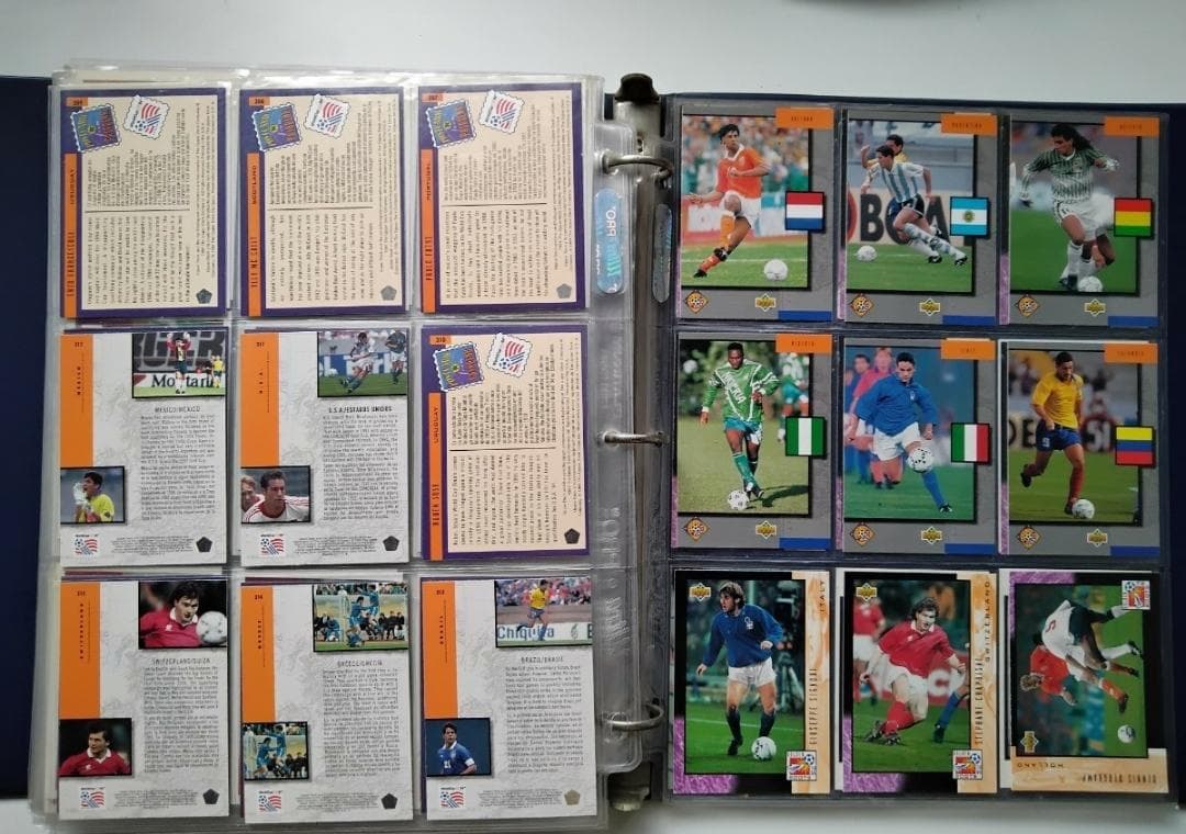 サッカートレーディングカード（World Cup USA94）