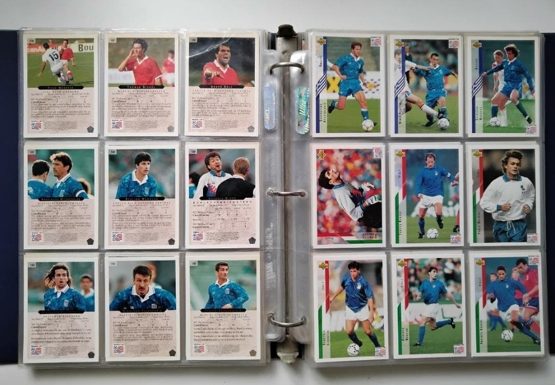 サッカートレーディングカード（World Cup USA94）