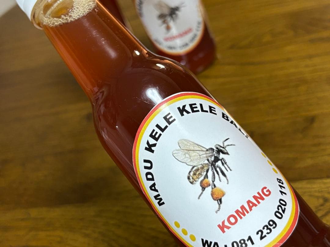 ナマコの肝さま 森の蜂蜜、針なしミツバチの蜂蜜、ココナッツシュガー、クサンバの塩