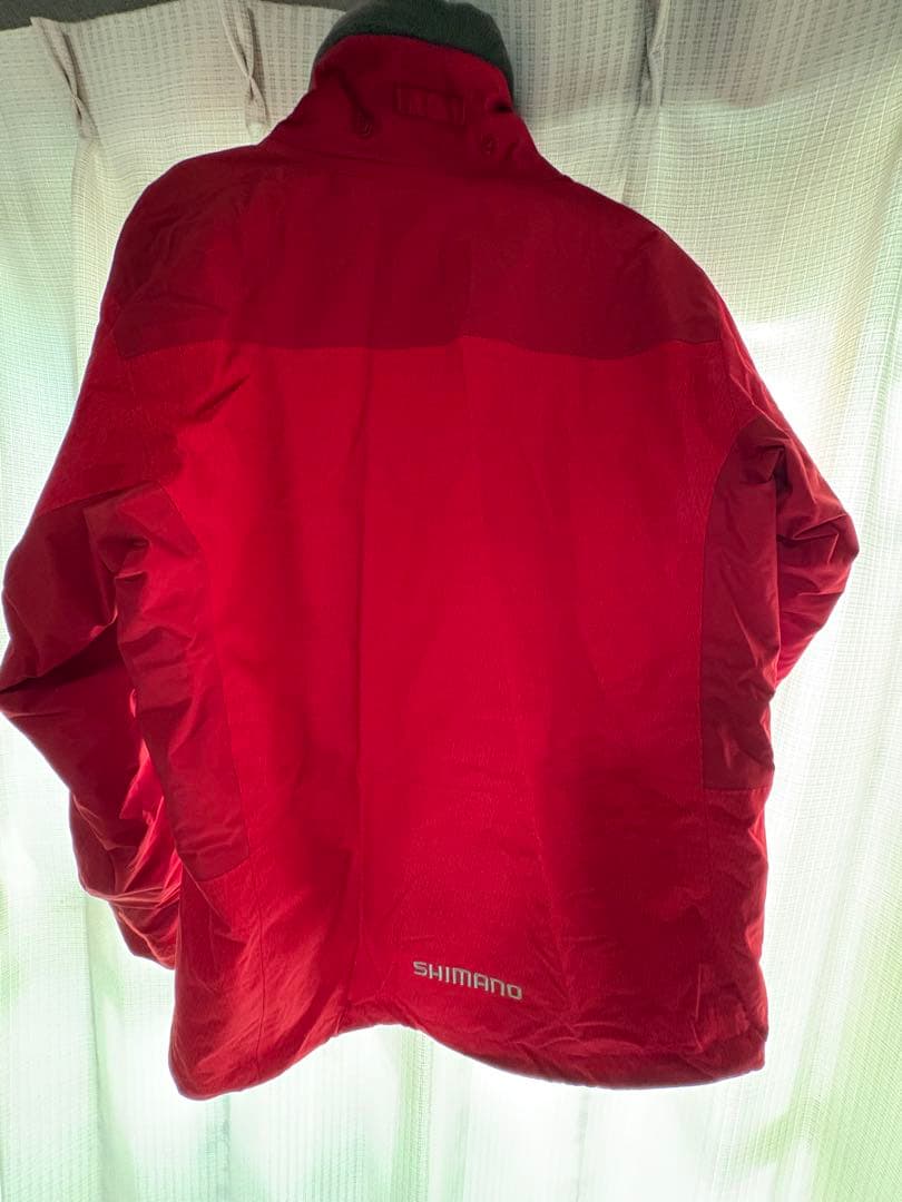 SHIMANO フード付きレッドアウター