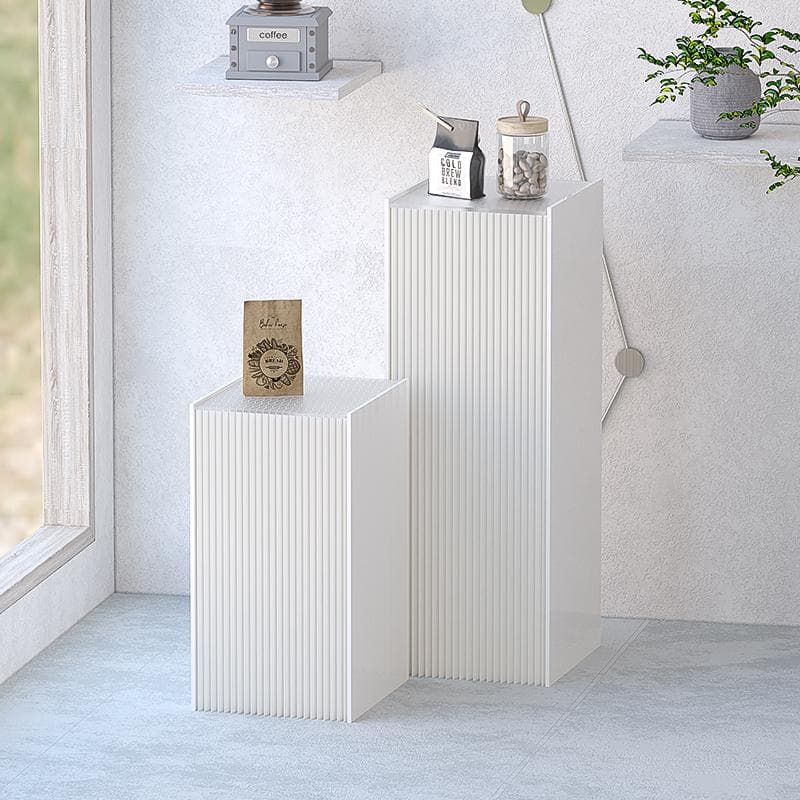 ディスプレイスタンド高さ118㎝長さ30㎝展示台 陳列台組立不要 展示会イベント