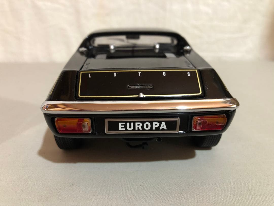 京商 1/18 ロータス ヨーロッパ スペシャル ブラック ミニカー