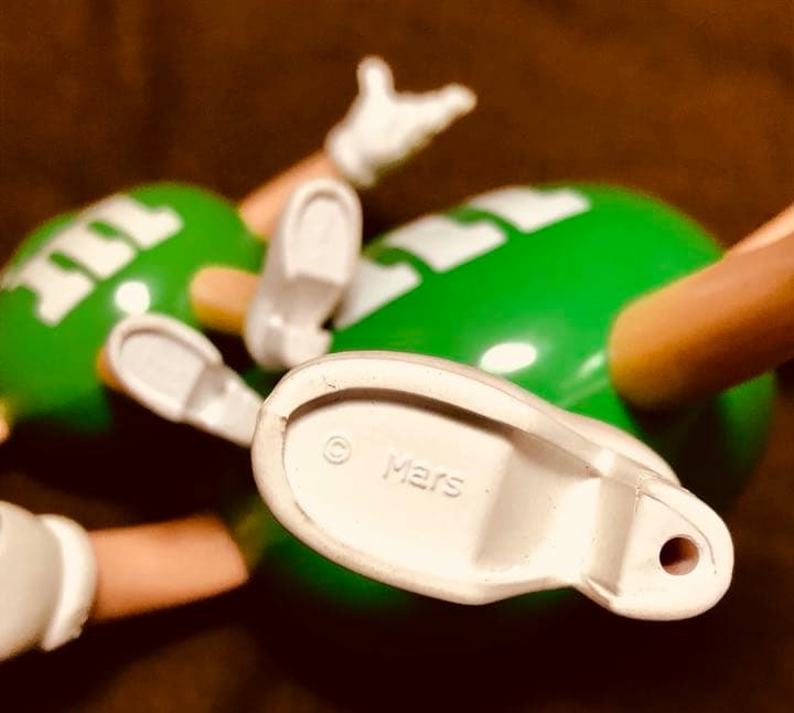 半額SALE❣️希少ヴィンテージm&m's グリーンちゃん2点　フィギュア