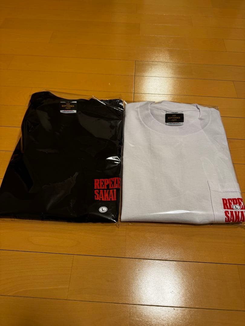 コブクロ　九月八日　REPEZEN SAKAI Tシャツセット 黒 白　Lサイズ