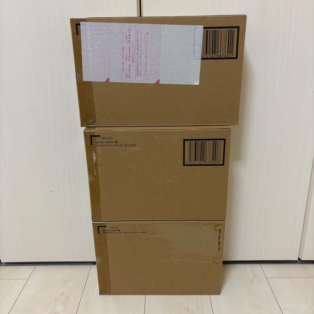 フリーダム ジャスティス プラウドディフェンダー メタルロボット魂