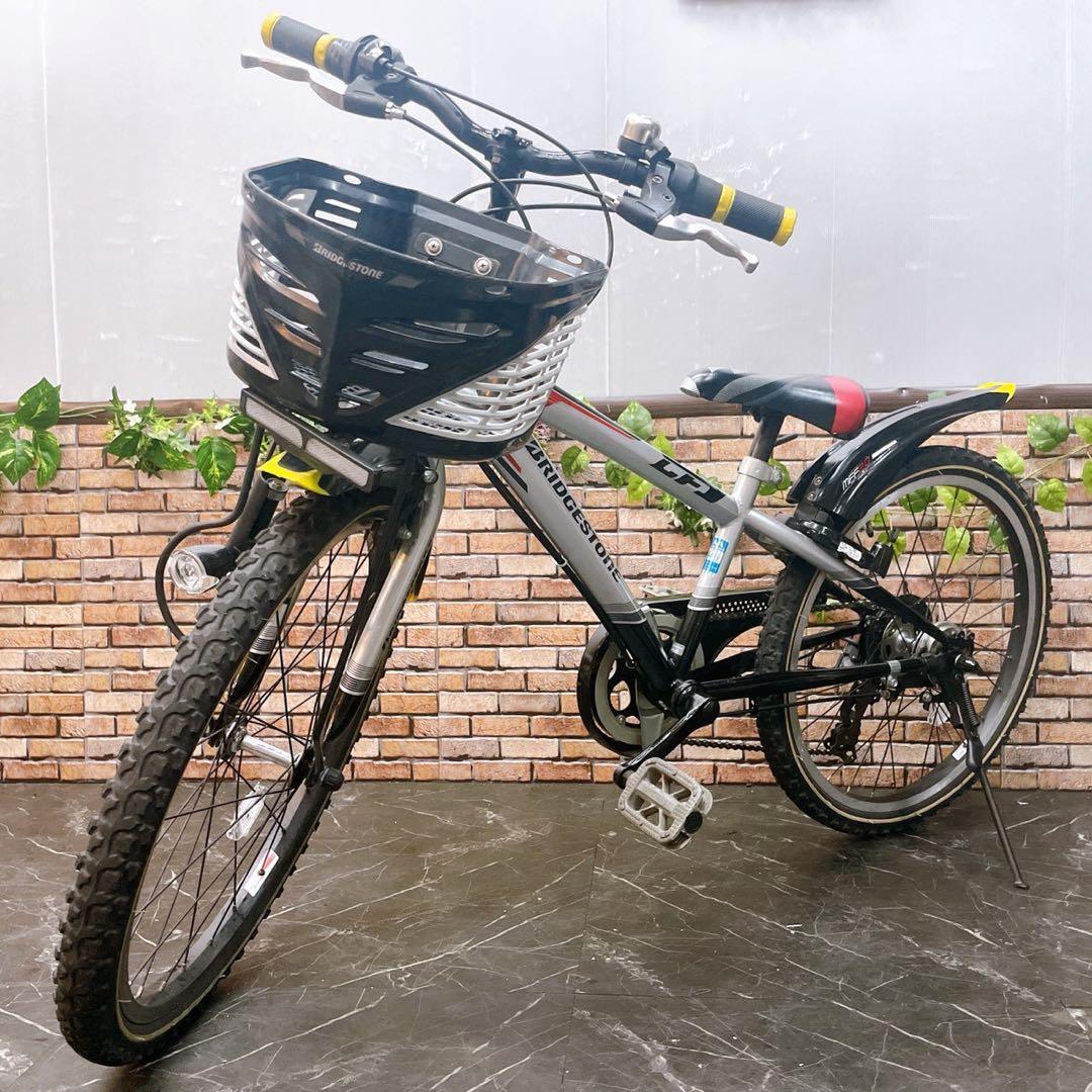 引き取り価格【79】子供車 ブリヂストン CFJ シルバー22インチ