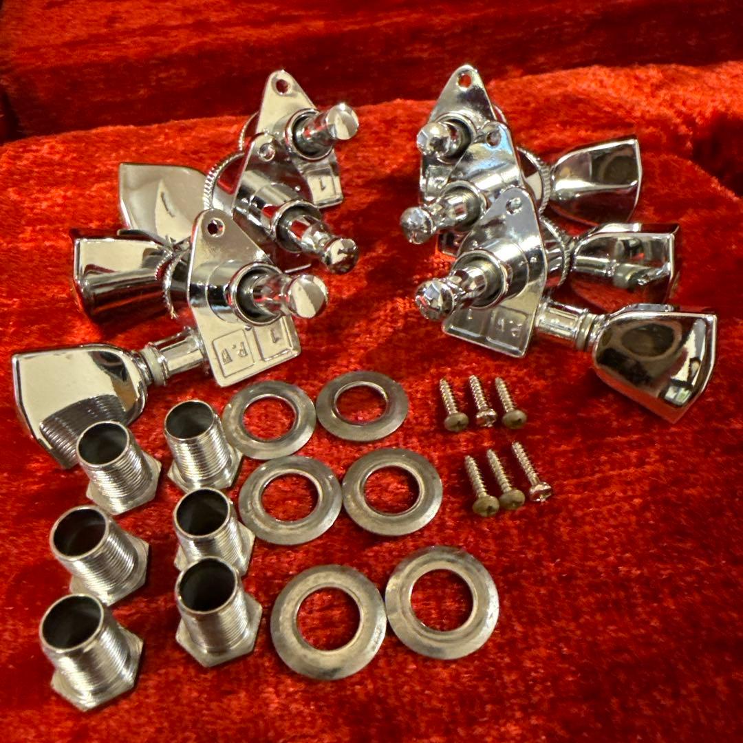 ギター ALLPARTS Grover Chrome Locking Tuners