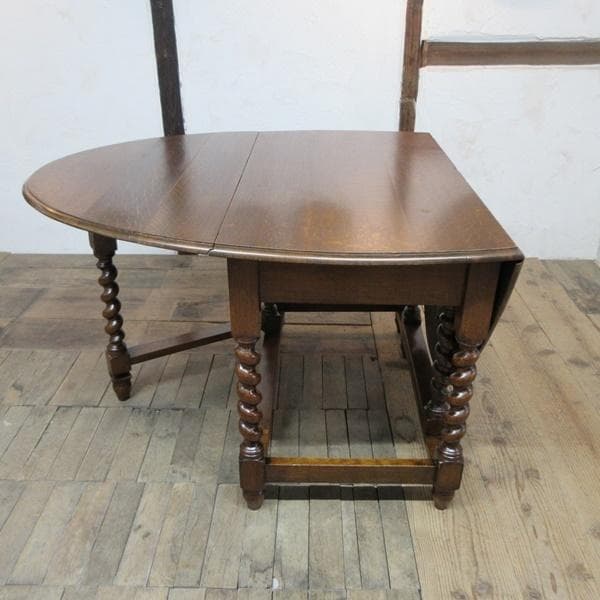 イギリス製 アンティーク 家具 ゲートレッグテーブル ダイニング 6009e