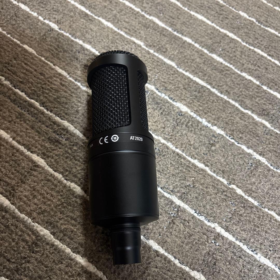 audio-technica AT2020 コンデンサーマイク ブラック