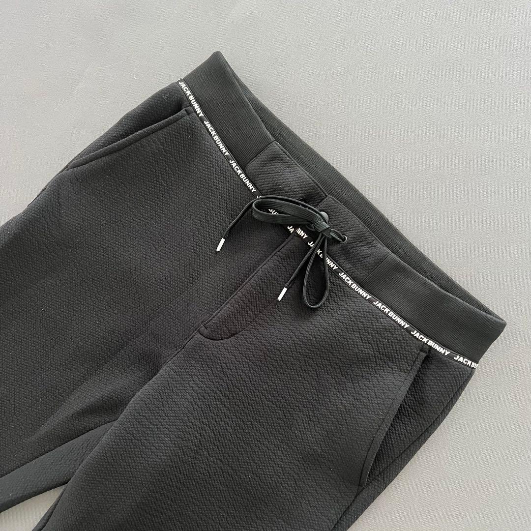 ジャックバニー　パーリーゲイツ　ジョガーパンツ　イージーパンツ　黒　メンズ　XL