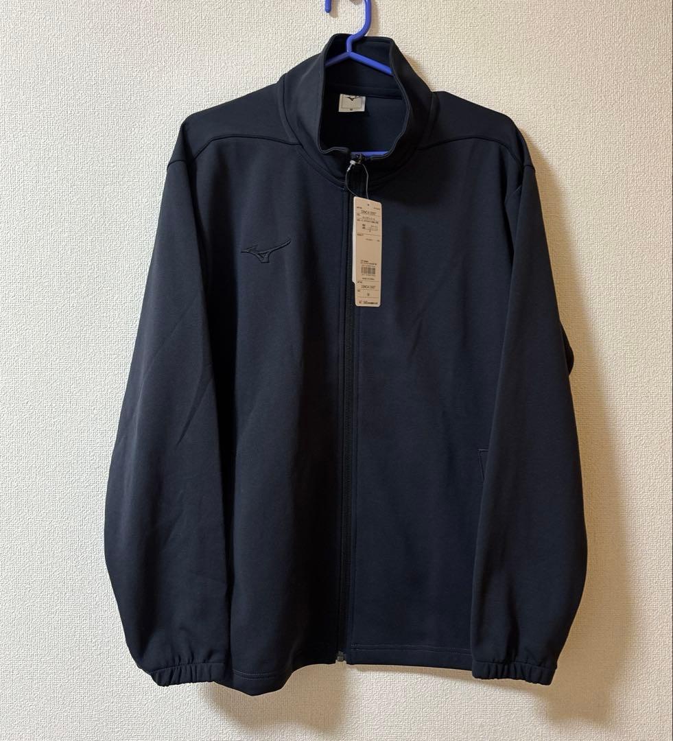 ミズノ ジャージ上下セット トップスM、パンツS キャスチャコール