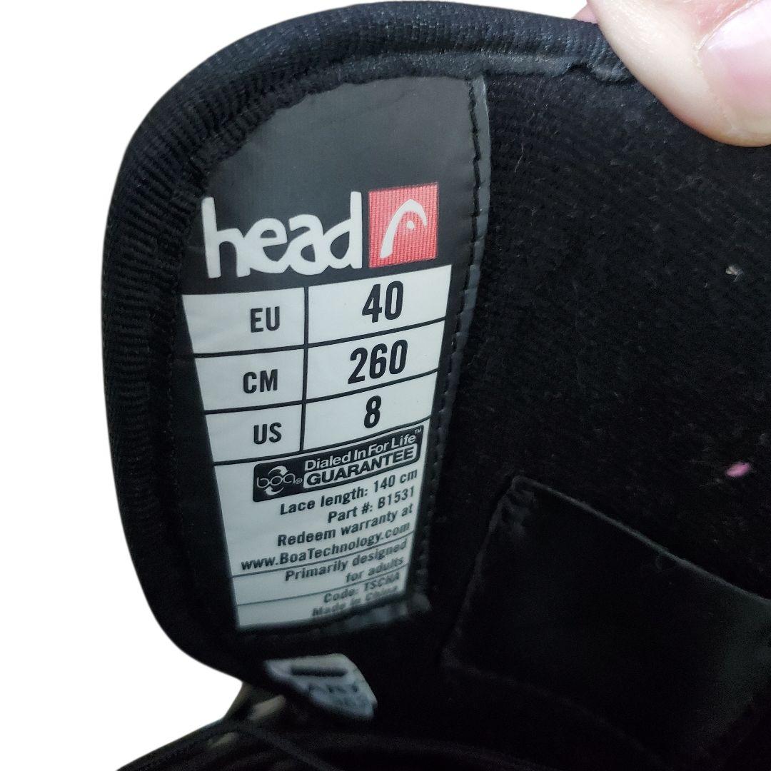 【美品】HEAD SCOUT ボア スノーボードブーツ BOA 26cm ベッド