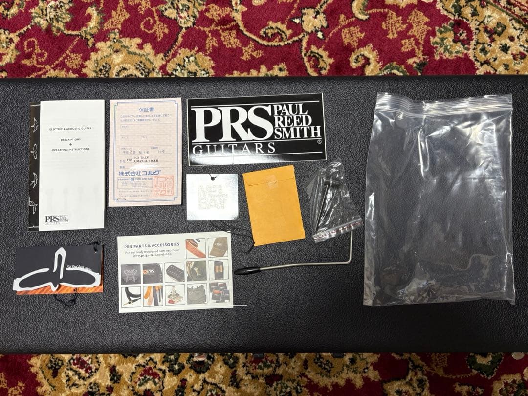【美品】PRS P24 Orange Tiger 10top ピエゾ搭載