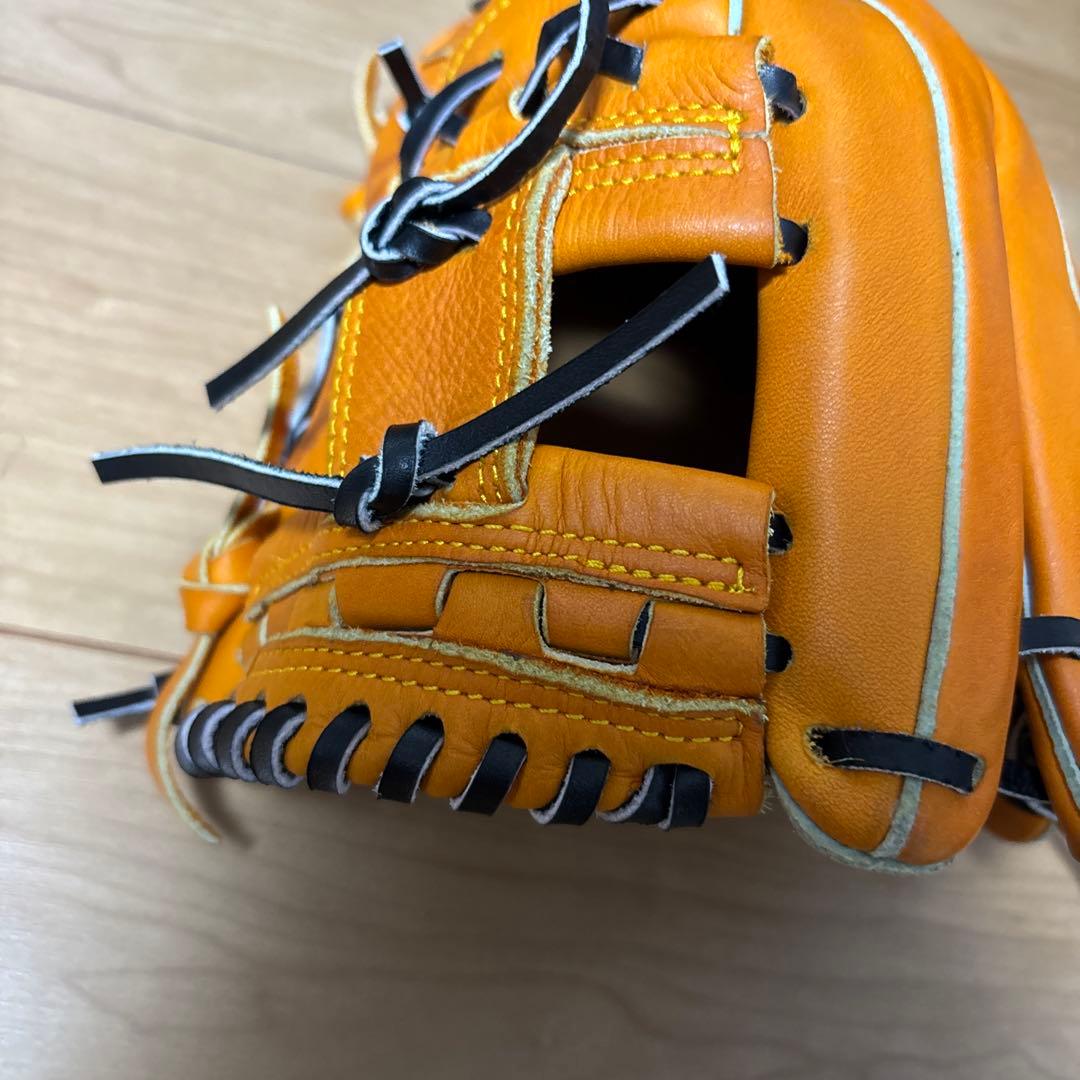 アンダーアーマー 軟式グローブ オレンジ