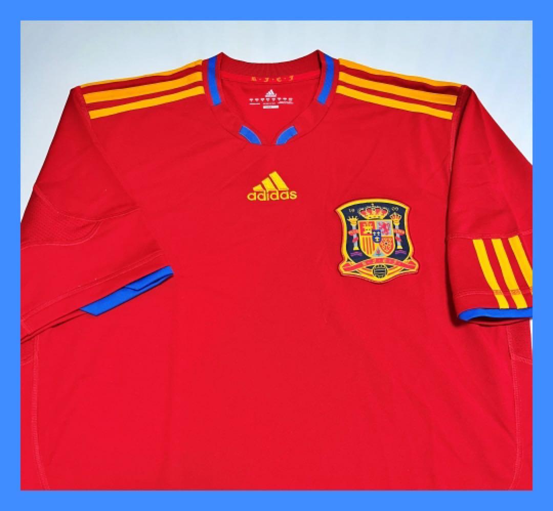 【デッドストック】ADIDAS 2010スペイン代表ユニフォーム  半袖