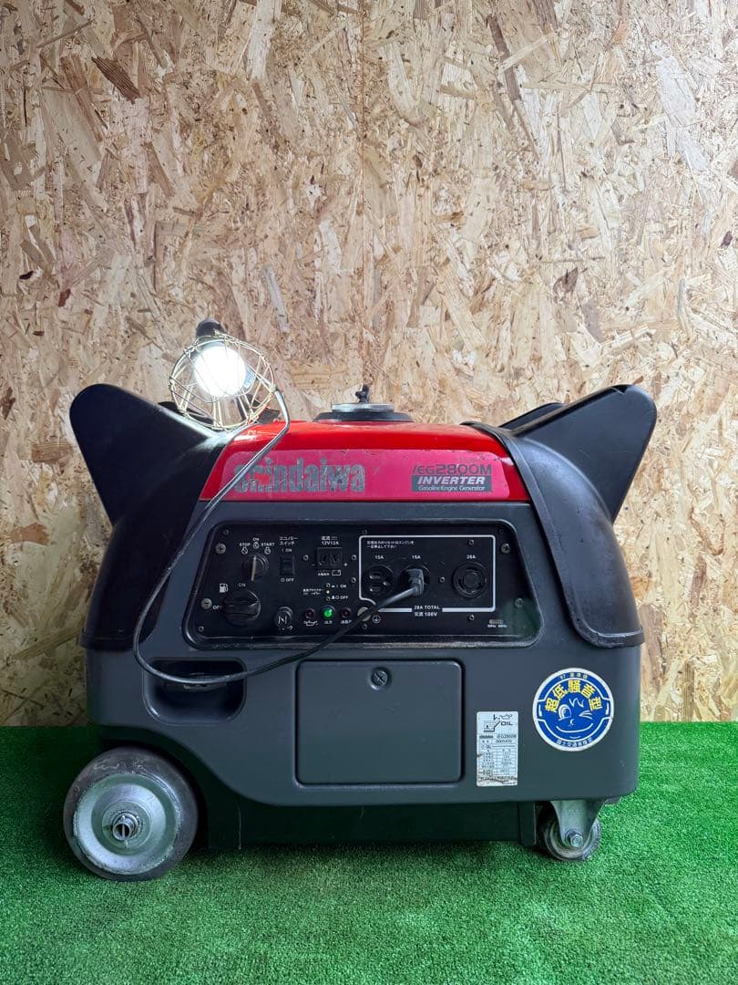 新ダイワ インバーター発電機 IEG2800M 発電機ガソリンエンジン 即使用可