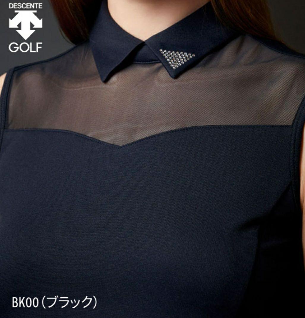 DESCENTE　夏ゴルフ　レディース　セットアップ　高級　完売　新品　タグ付き