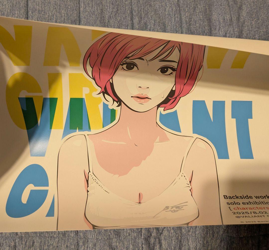 バックサイドワークス　backsideworks サイン入　ポスター