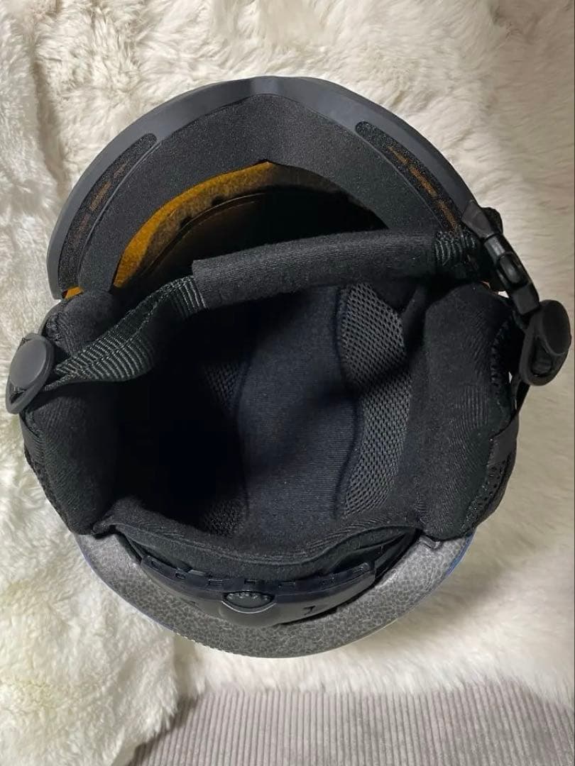 サロモンGROM VISOR Pop Blue Mat KM(53-56cm)