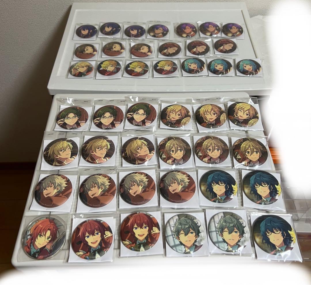 あんさんぶるスターズ！！ 5周年缶バッチ、朱桜司 、月永レオ