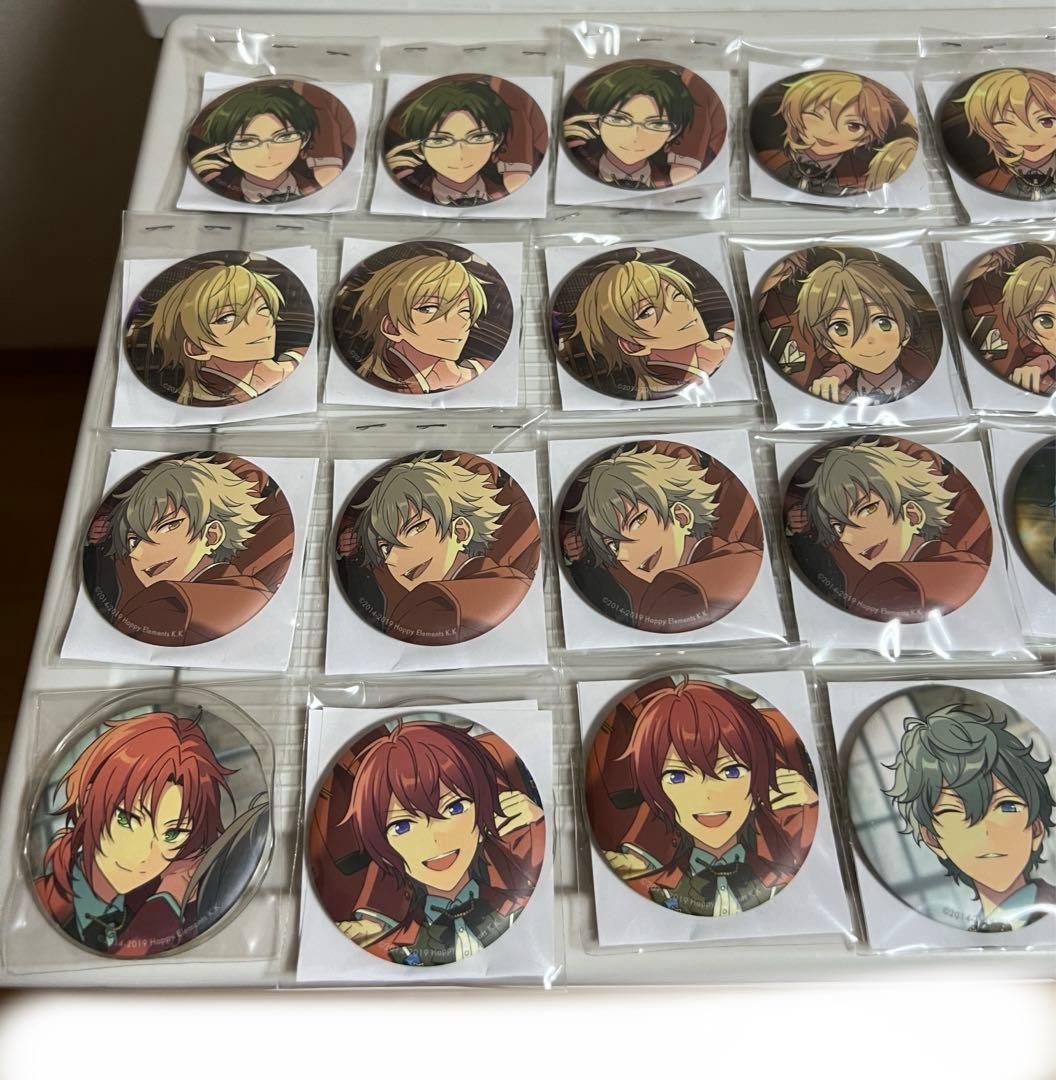 あんさんぶるスターズ！！ 5周年缶バッチ、朱桜司 、月永レオ