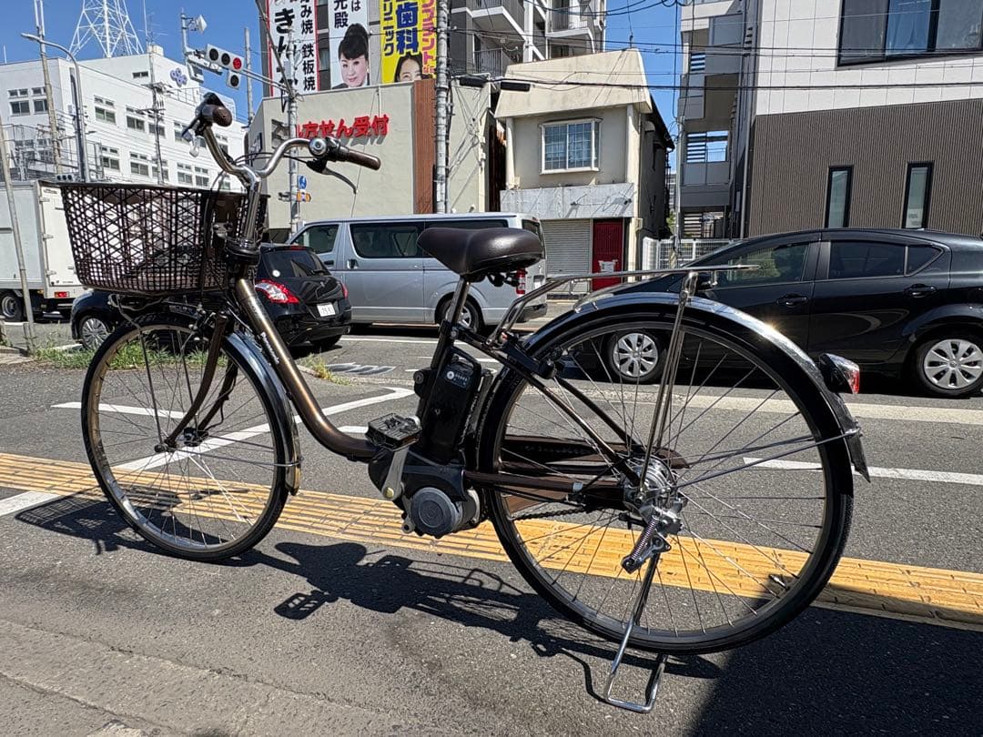 中古Panasonic電動アシスト自転車　12Ah4点灯　大阪