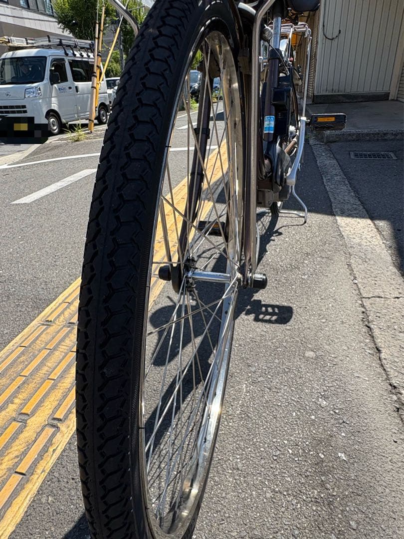 中古Panasonic電動アシスト自転車　12Ah4点灯　大阪