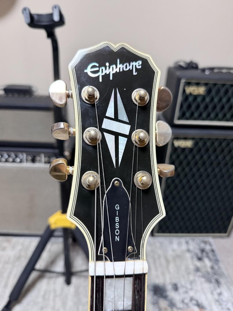 ギター Epiphone Les Paul Custom 2003S White