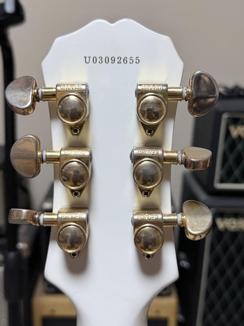 ギター Epiphone Les Paul Custom 2003S White