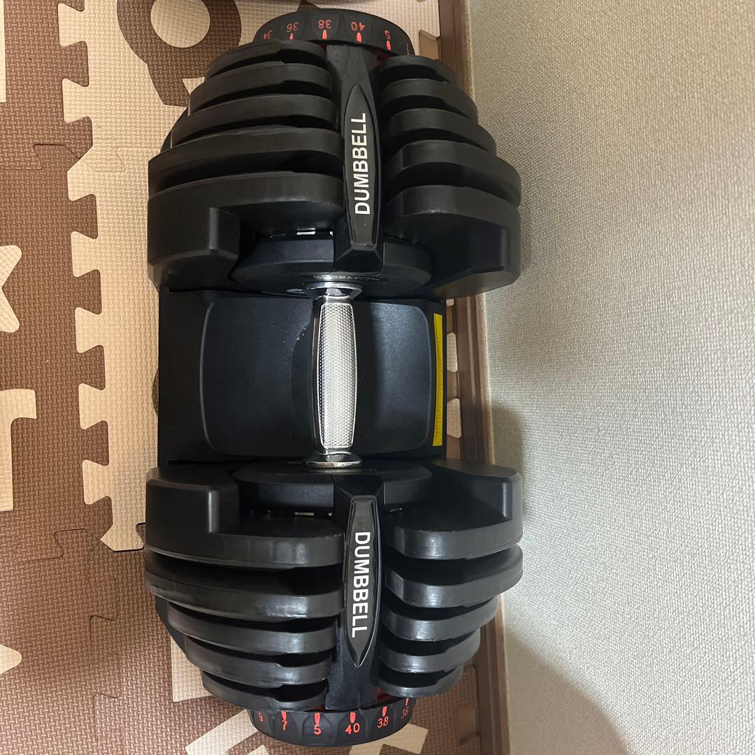 受け取り限定 ダンベル40kg×2個 トレーニングベンチセット