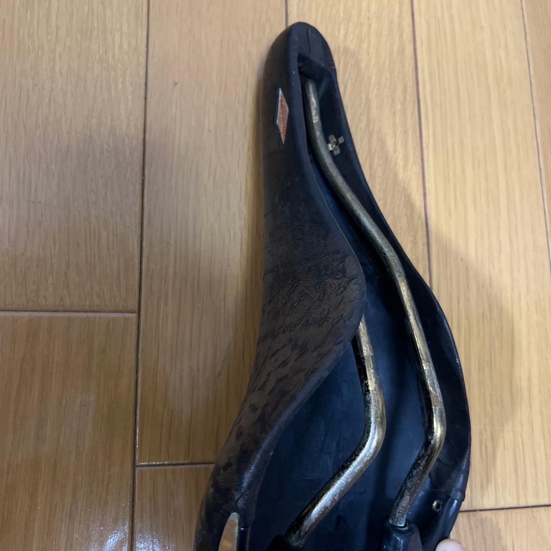 80s伊製selle san marcoRollsレザーサドル茶レア ビンテージ