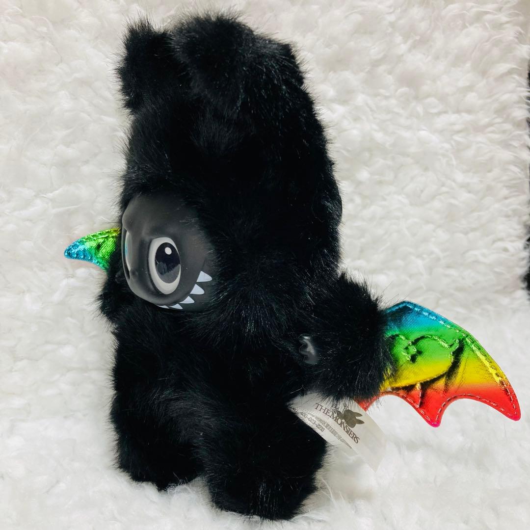 ④【選べるオマケ付き】ジモモ 黒 レインボーウィング 虹色の翼 ZIMOMO