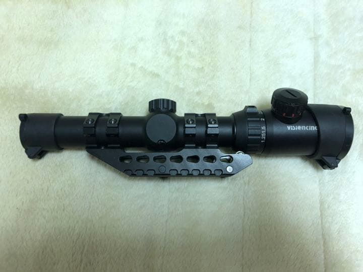 VISIONKING 1.25-5倍スコープ マウントセット