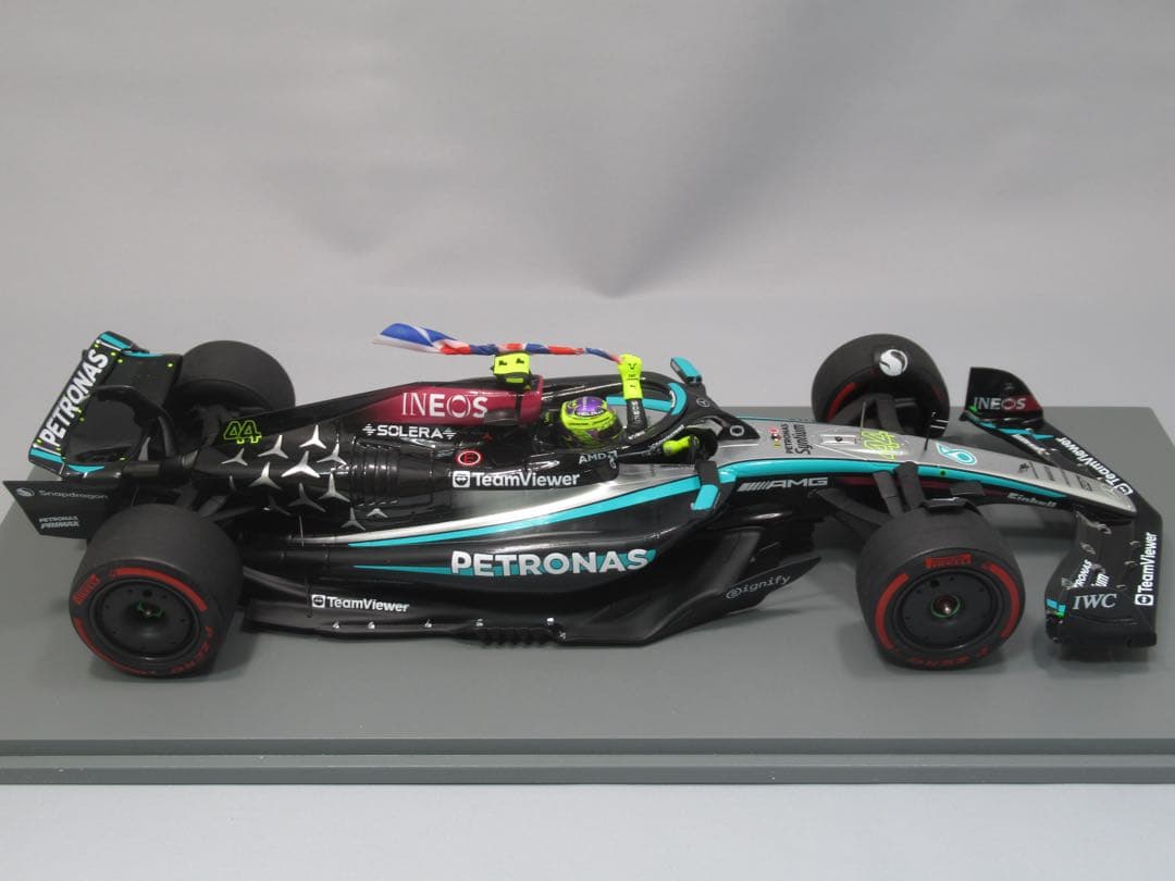 スパーク メルセデス W15 ハミルトン イギリスGP ウィナー 2024