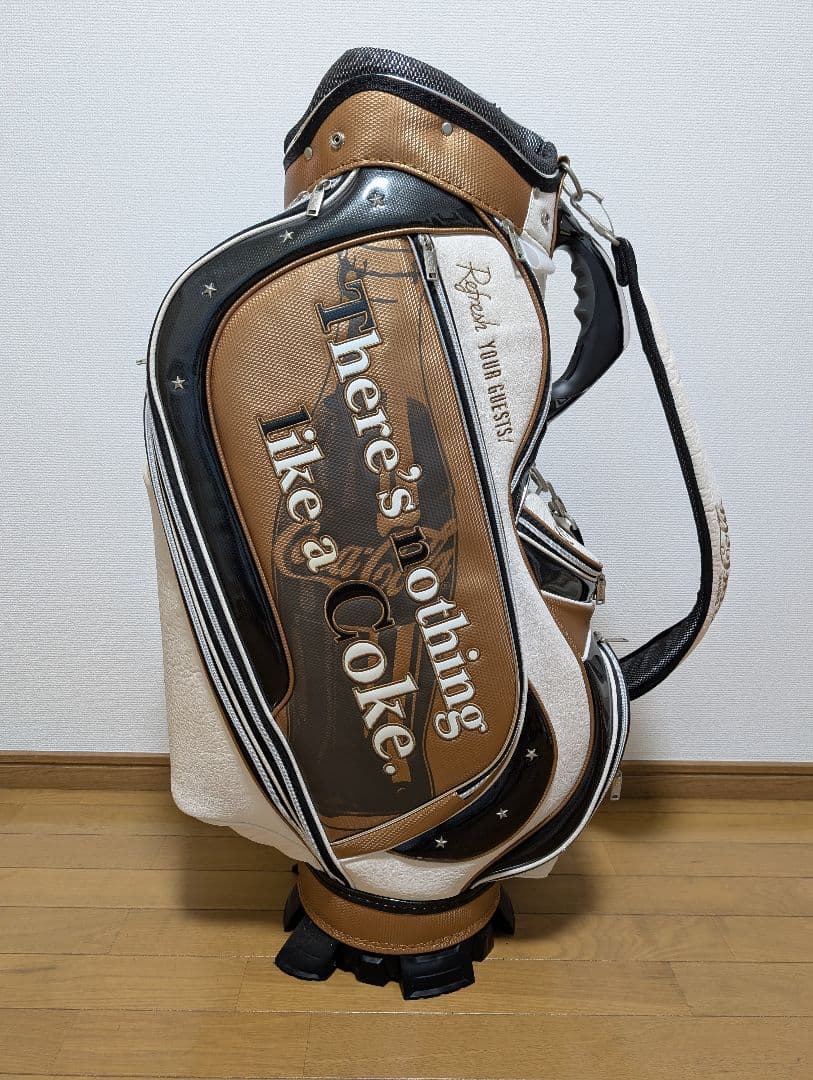 コカコーラ ゴルフキャディバッグ ＆ シューズケース