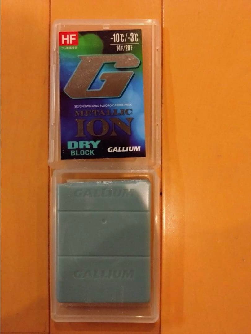 クロスカントリースキー　フッ素ワックス