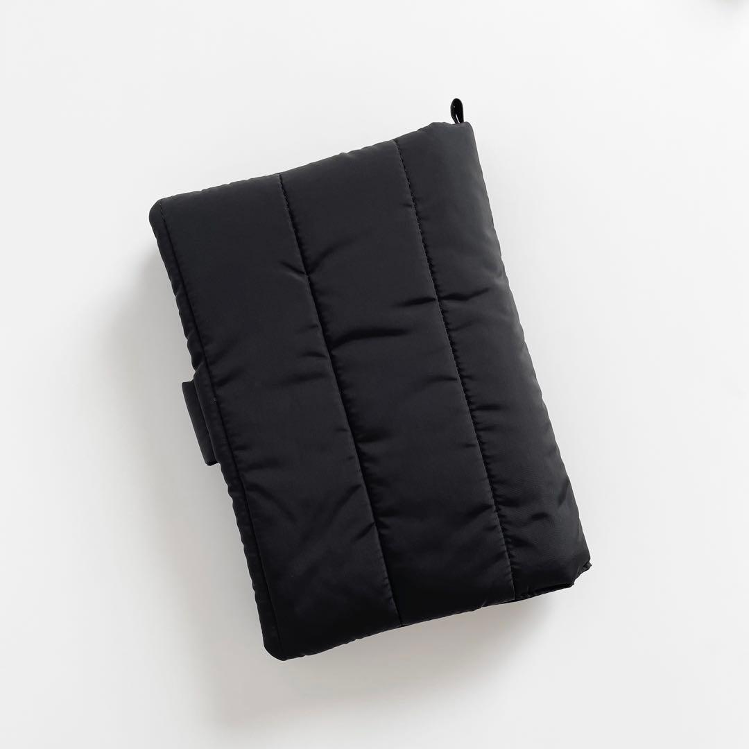 早い者勝ち　韓国　バインダー　カバー　貯金　現金管理　ブラック　シンプル