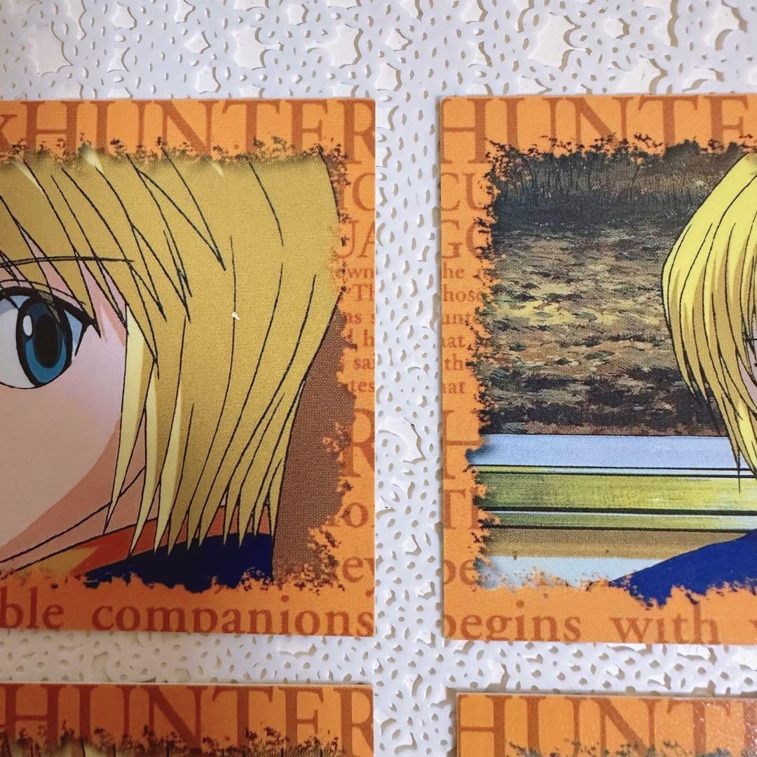 HUNTER×HUNTER クラピカ　スクラッチカード4枚 非売品