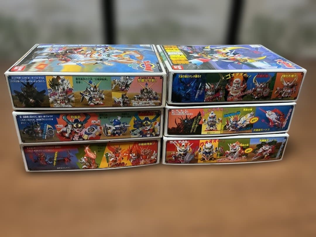 未組立　BB戦士　新SD戦国伝　地上最強編　６体セット