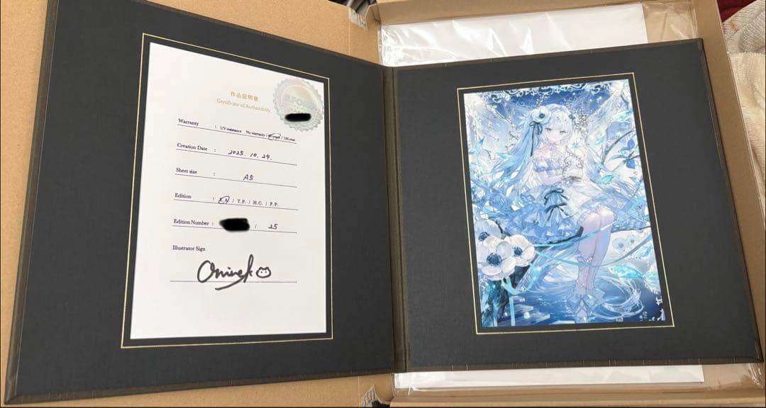 おにねこ X-ART 直筆サイン入りA5ジークレー まとめ売り