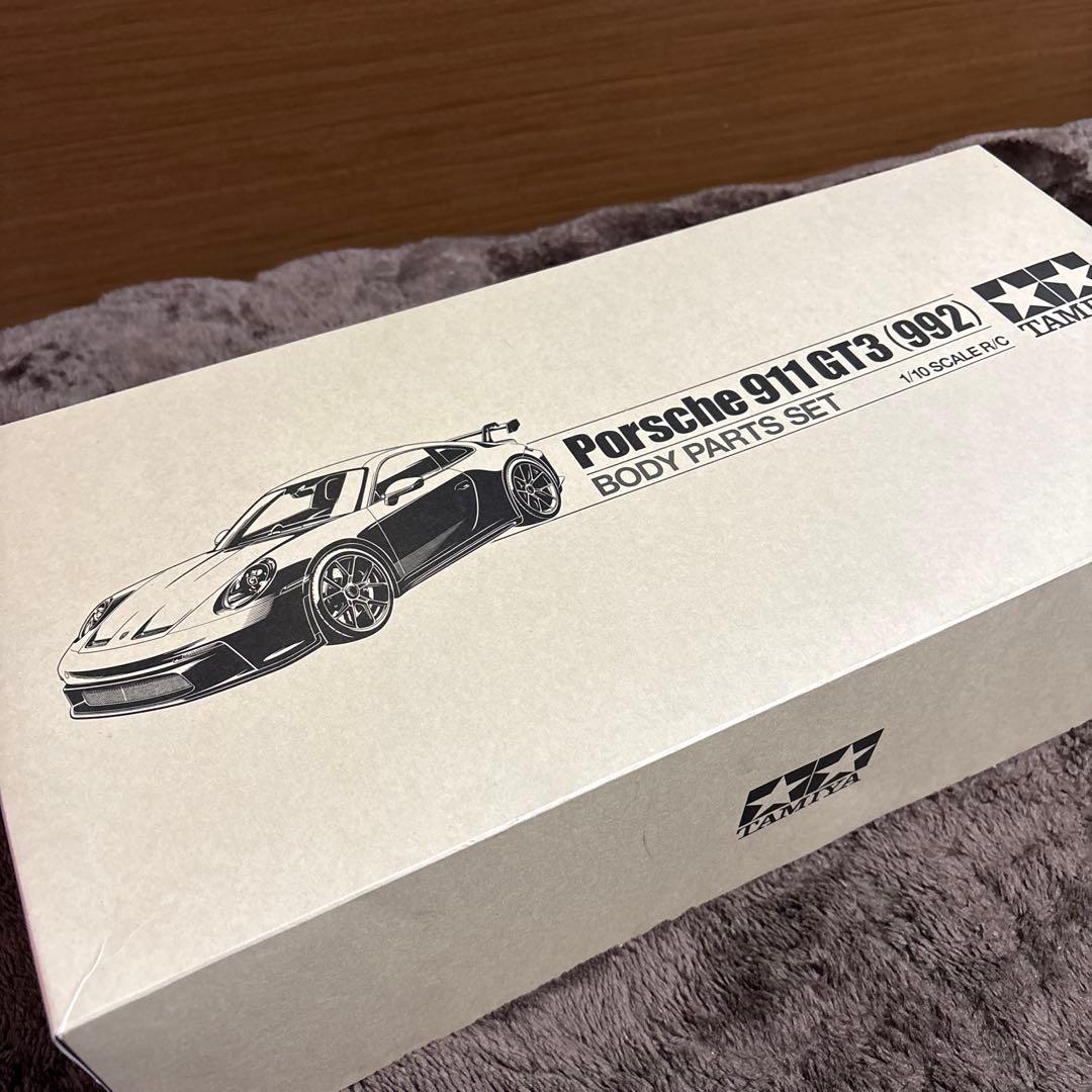 タミヤ ポルシェ 911 GT3 (992) ホワイト　ボディ　新品