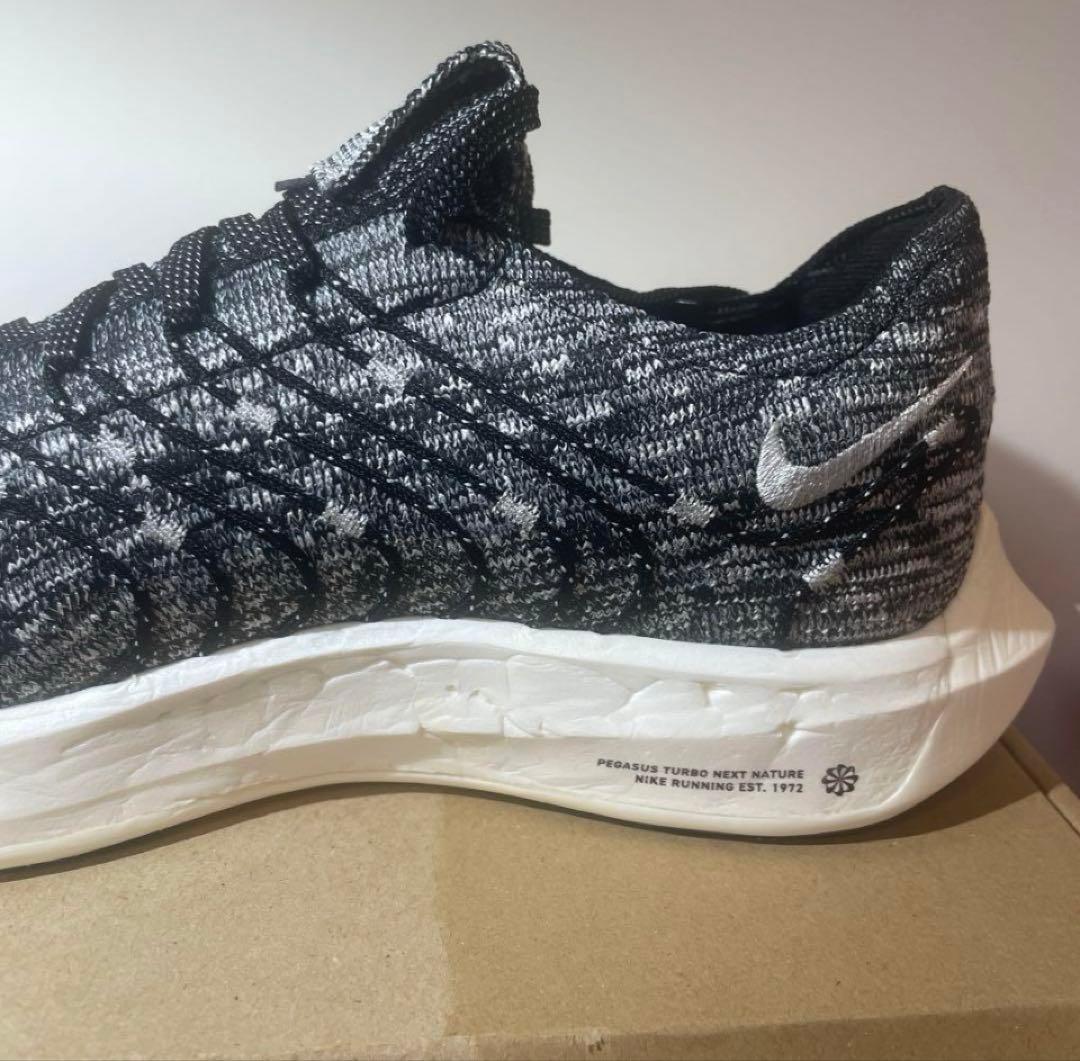 NIKE PEGASUS TURBO ブラック/グレー