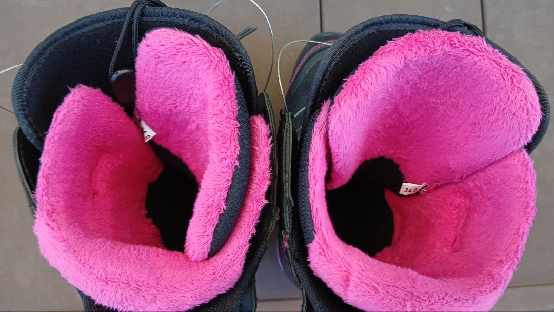 Stella スノーボードブーツ 24cm ブラックピンク