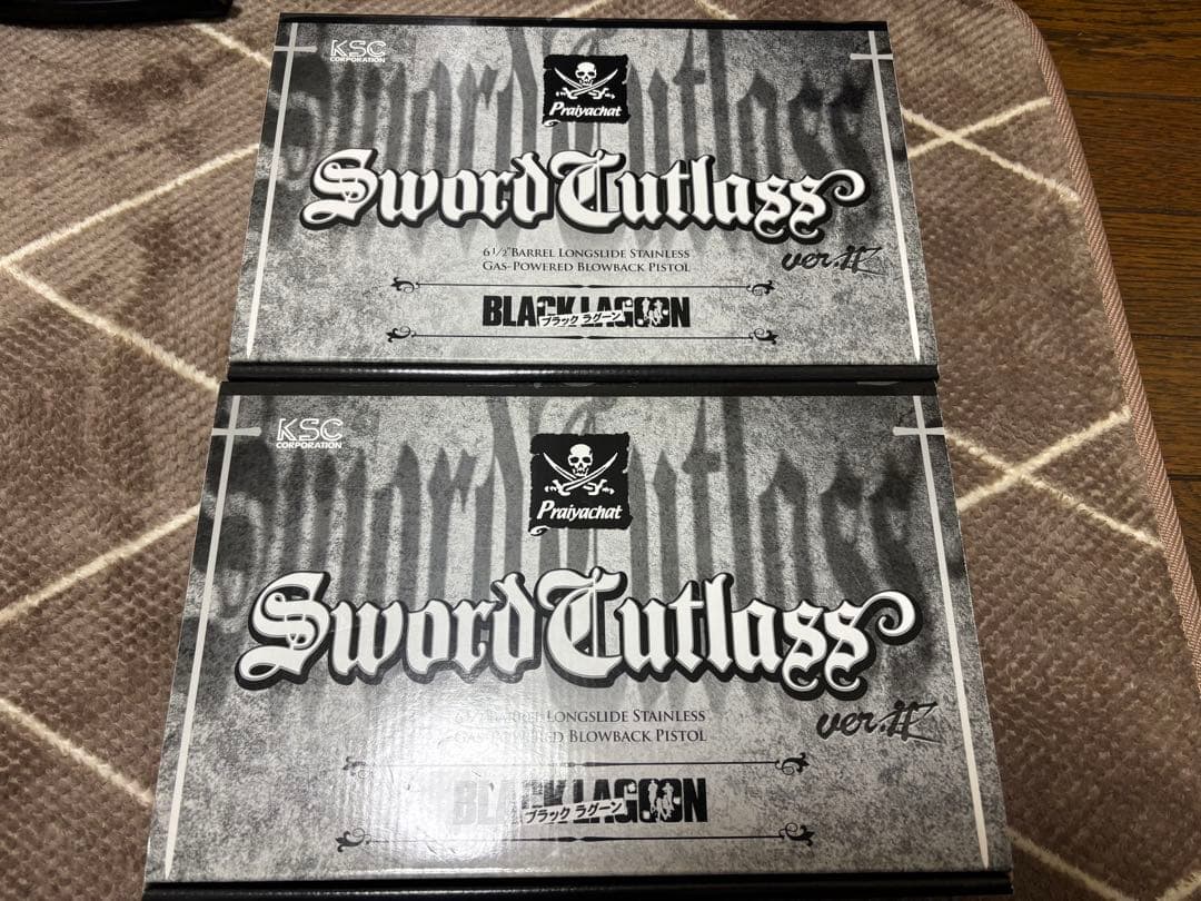 激レア極美品！KSCソードカトラスver.2 2丁セット シリアル連番