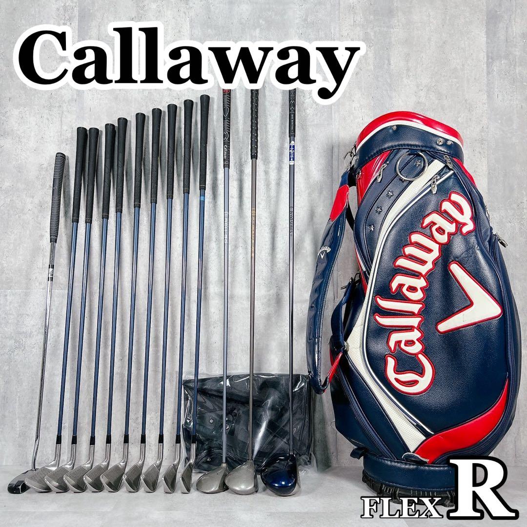 T156 キャロウェイ 他 ゴルフクラブ メンズ フルセット 初心者 入門 練習