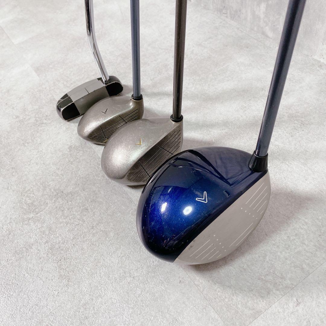 T156 キャロウェイ 他 ゴルフクラブ メンズ フルセット 初心者 入門 練習