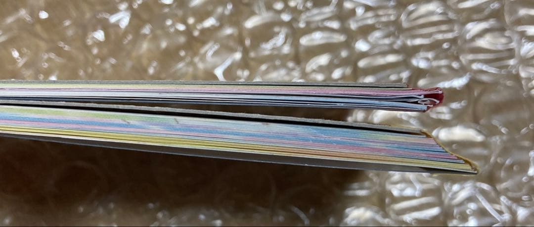 メモ帳　スウィートワールド　しましまくま　花　かわいい　平成レトロ　2点セット