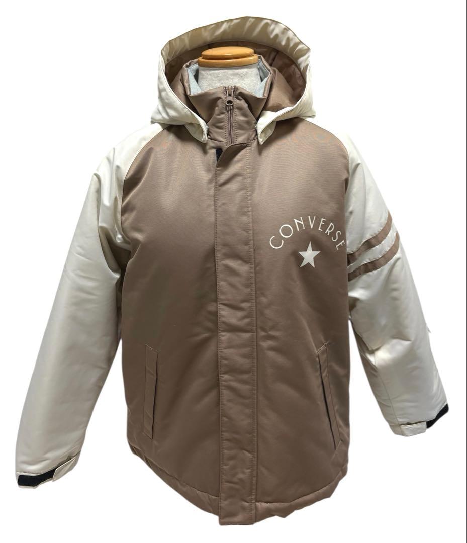 新品スキースノボウェア150コンバース上下セパレートセットサイズ調整可能男女兼用